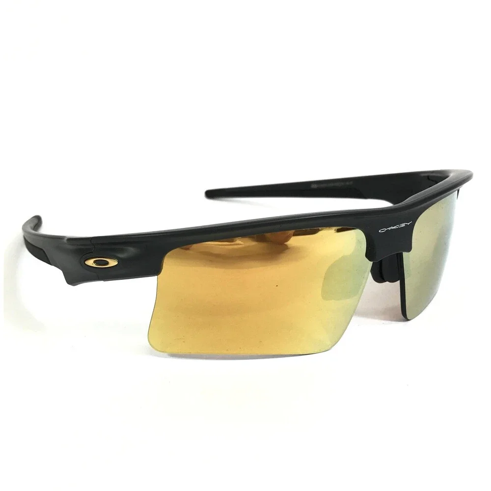 Oakley Sunglasses OO9534-0368 Bisphaera Matte Black w 24K Prizm Polarized Lenses